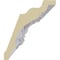 Ekena Millwork 4 7/8"H x 4 1/4"P x 6 1/2"F x 94 1/2"L, (13 5/8" Repeat), Jonee Crown Moulding MLD04X04X06JO - alternate 2